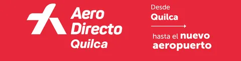 Banner del servicio AeroDirecto Quilca